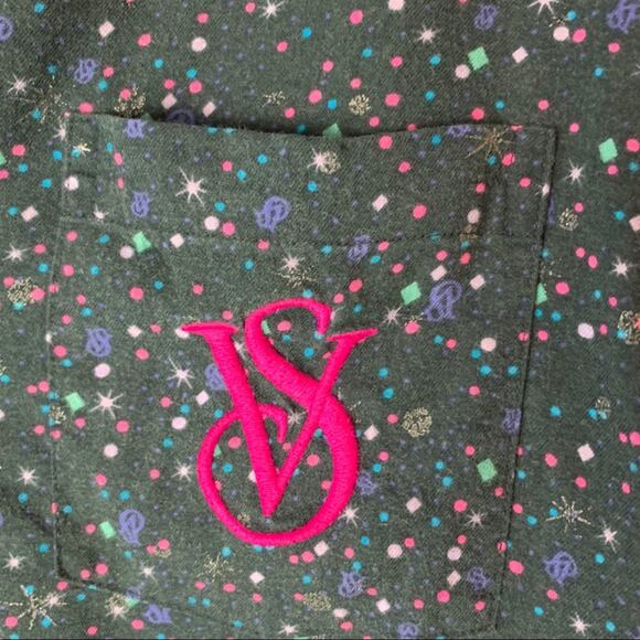 Victoria Secret multicolor polka dot sleep top - Picture 3 of 5